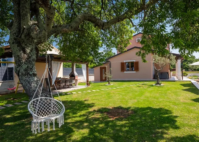 Activity Gita With Pool And Grill In Villa Tinjan